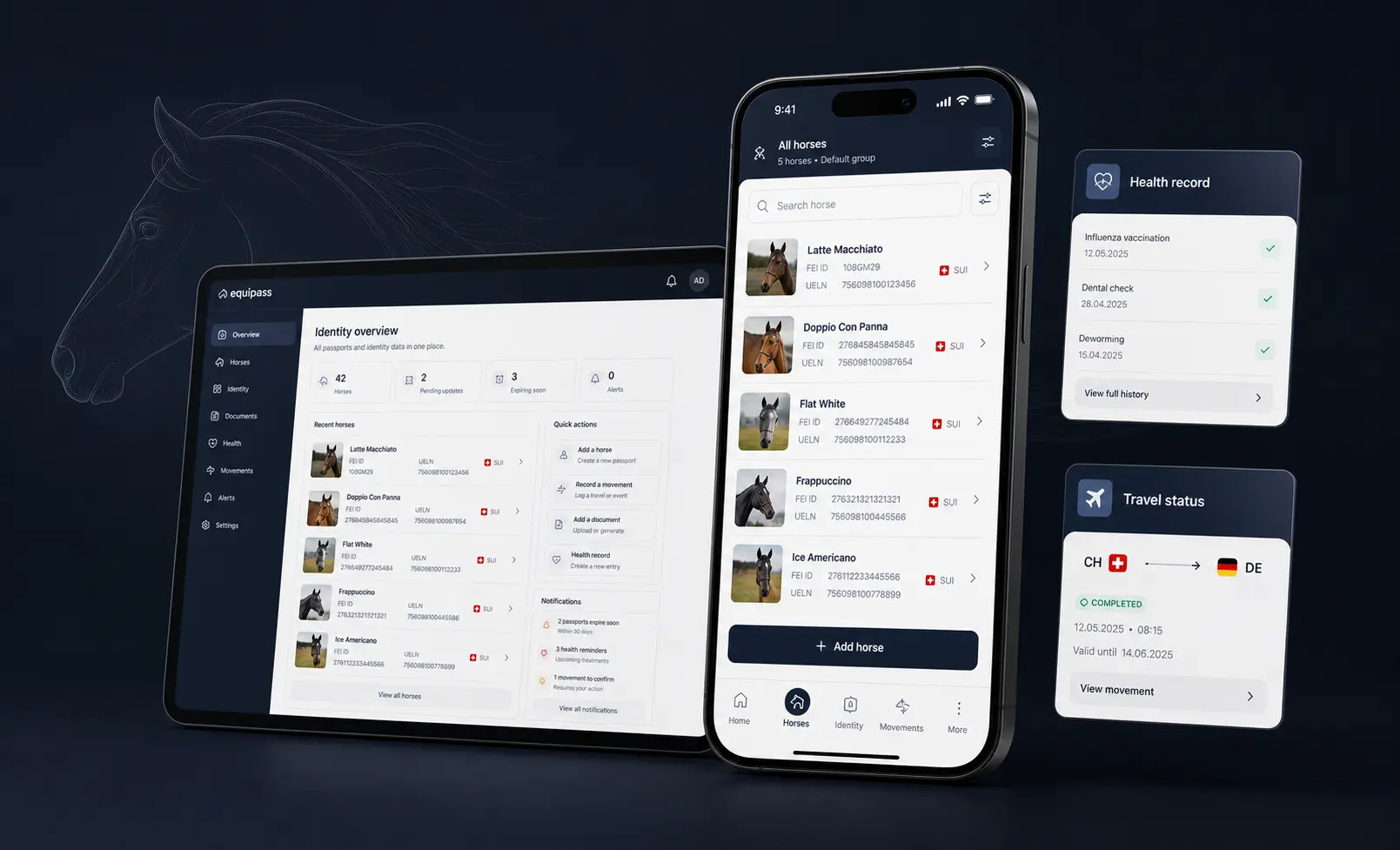 Equipass project preview