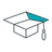 graduation cap icon